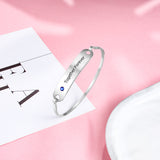 Stainless Steel Customized Bangle Bracelet