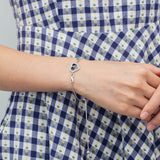 Copper Photo Bracelet with Names