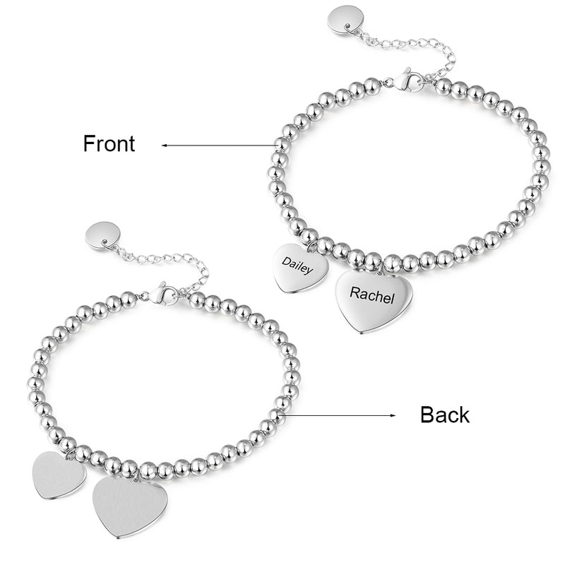 Engraving Stainless Steel Personalizedel Bracelet
