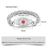 Engraving Stainless Steel Bracelet