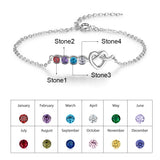 Family Birthstone Bracelet