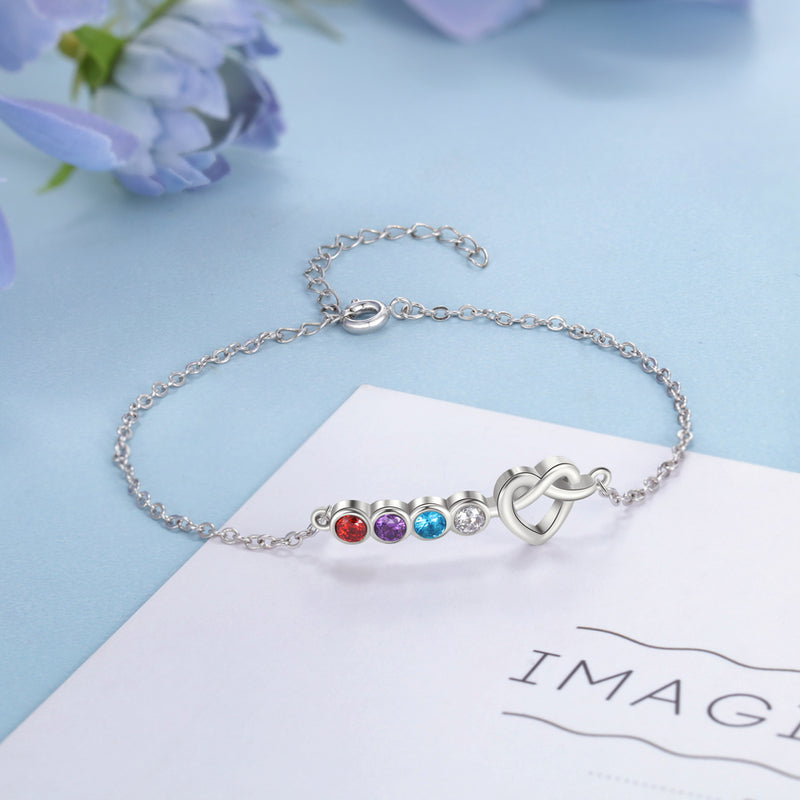 Family Birthstone Bracelet