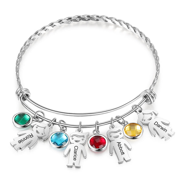 Stainless Steel Baby Bangle Bracelet