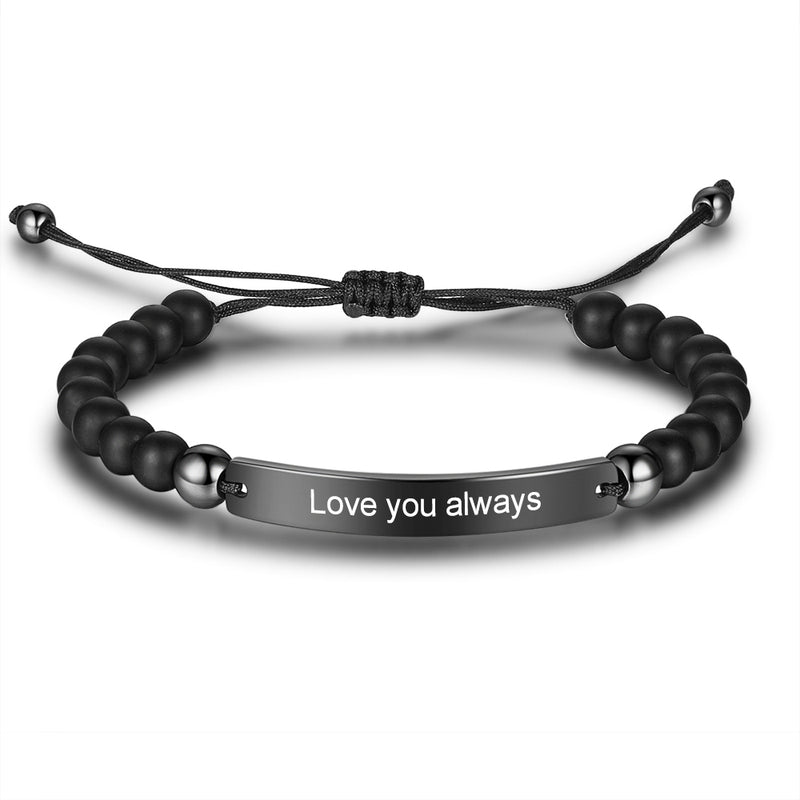 Personalized Stainless Steel Bracelet