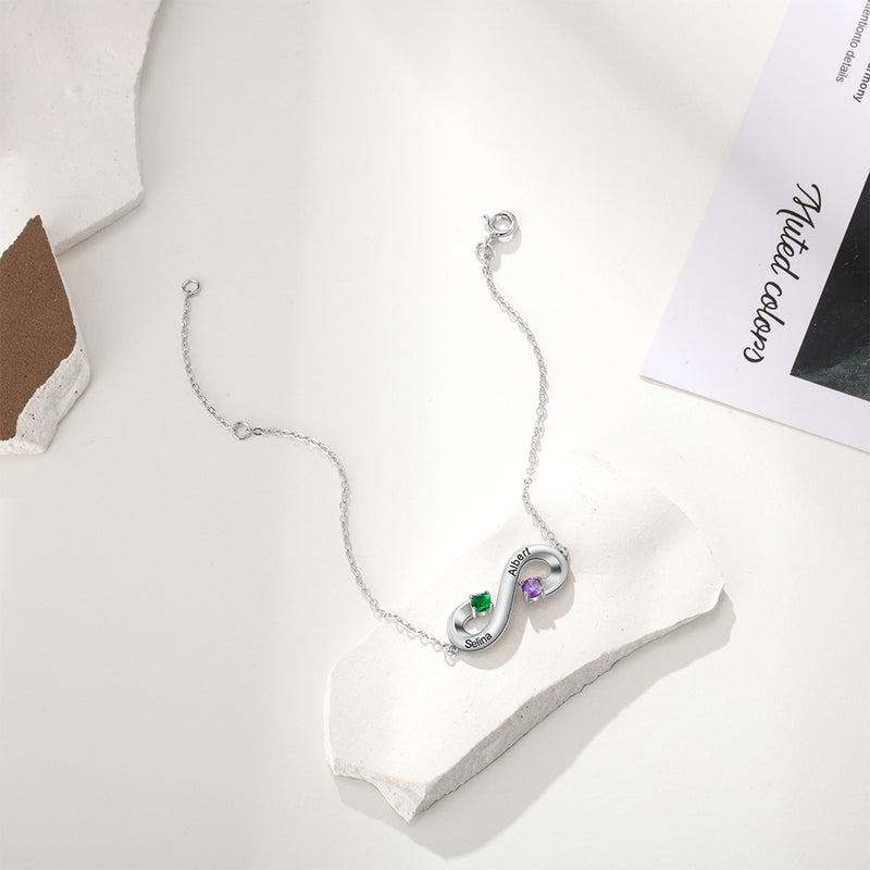 Engraved 925 Sterling Silver Bracelet