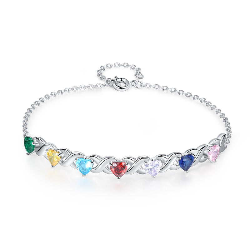 Custom Birthstone Bracelet