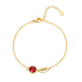 Copper Birthstone Bracelet