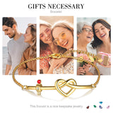 Gold Plated Baby Heart Shape Bracelet