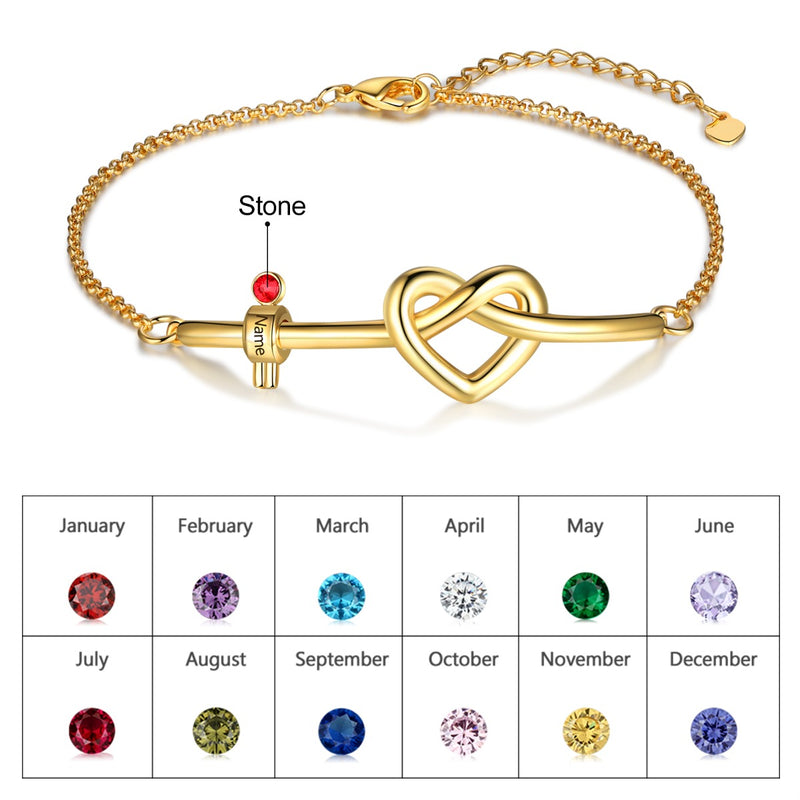 Gold Plated Baby Heart Shape Bracelet