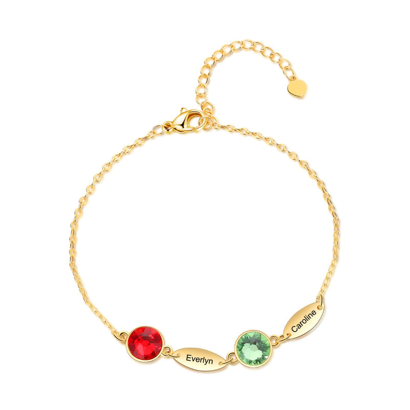 Copper Birthstone Bracelet