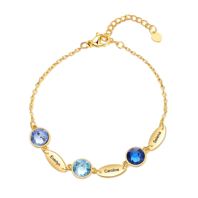 Copper Birthstone Bracelet