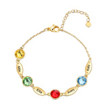 Copper Birthstone Bracelet
