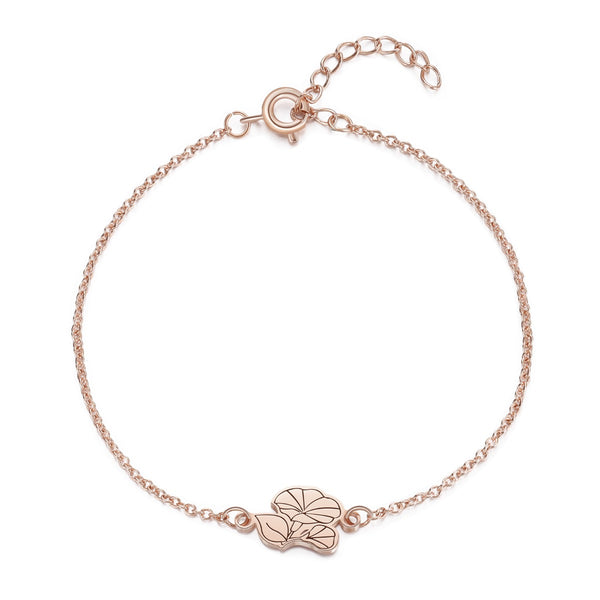 Custom Birth Flower Bracelet