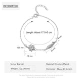 Custom Birth Flower Bracelet