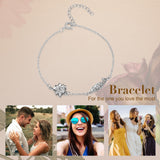 Custom Birth Flower Bracelet