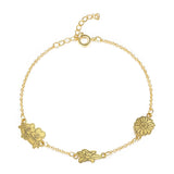 Custom Birth Flower Bracelet
