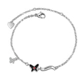 Birthstone Butterfly Bracelet