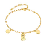 Gold Cat Bracelet