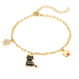 Gold Cat Bracelet