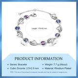 Personalized Evil Eye Bracelet