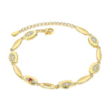 Personalized Evil Eye Bracelet