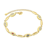 Personalized Evil Eye Bracelet