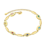 Personalized Evil Eye Bracelet
