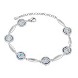 Personalized Evil Eye Bracelet