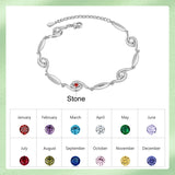 Personalized Evil Eye Bracelet
