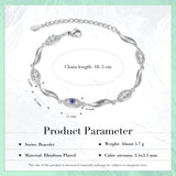 Personalized Evil Eye Bracelet