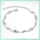 Personalized Evil Eye Bracelet