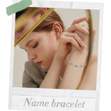 Personalized Evil Eye Bracelet