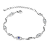 Personalized Evil Eye Bracelet