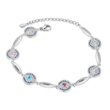 Personalized Evil Eye Bracelet