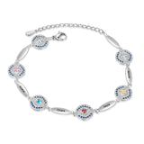 Personalized Evil Eye Bracelet
