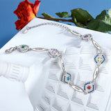 Personalized Evil Eye Bracelet