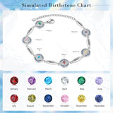 Personalized Evil Eye Bracelet