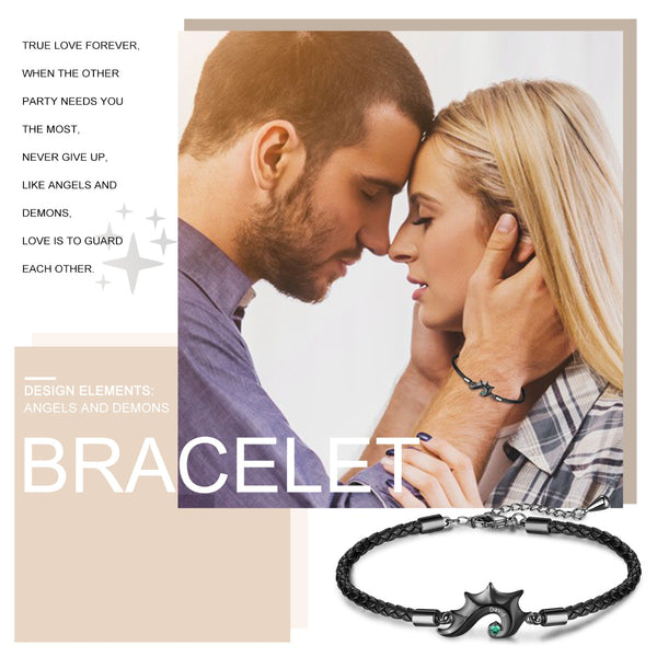 Personalized Hippocampus Couple Bracelet