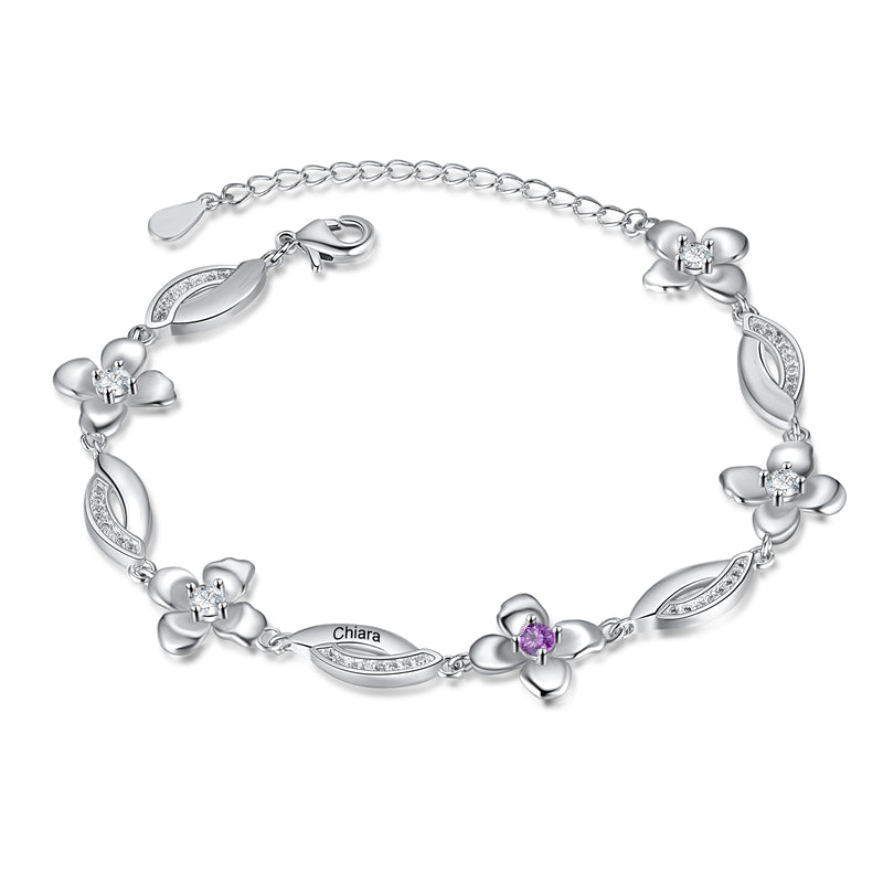 Custom Flower Bracelet