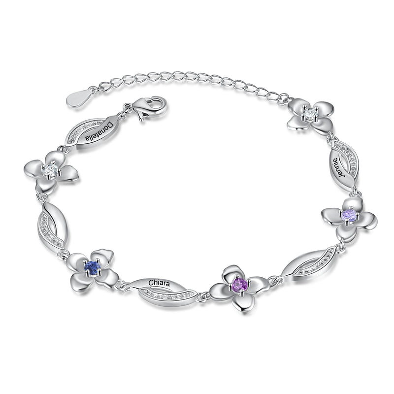 Custom Flower Bracelet