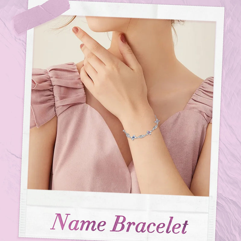 Custom Flower Bracelet