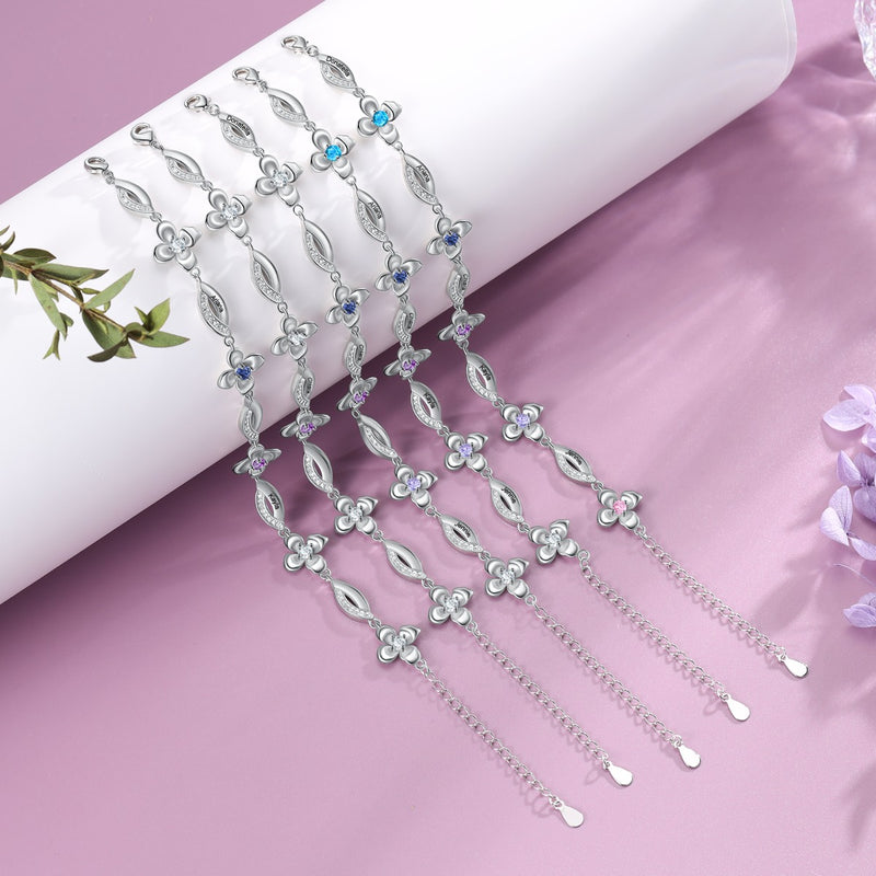 Custom Flower Bracelet