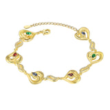 Custom Heart Bracelet