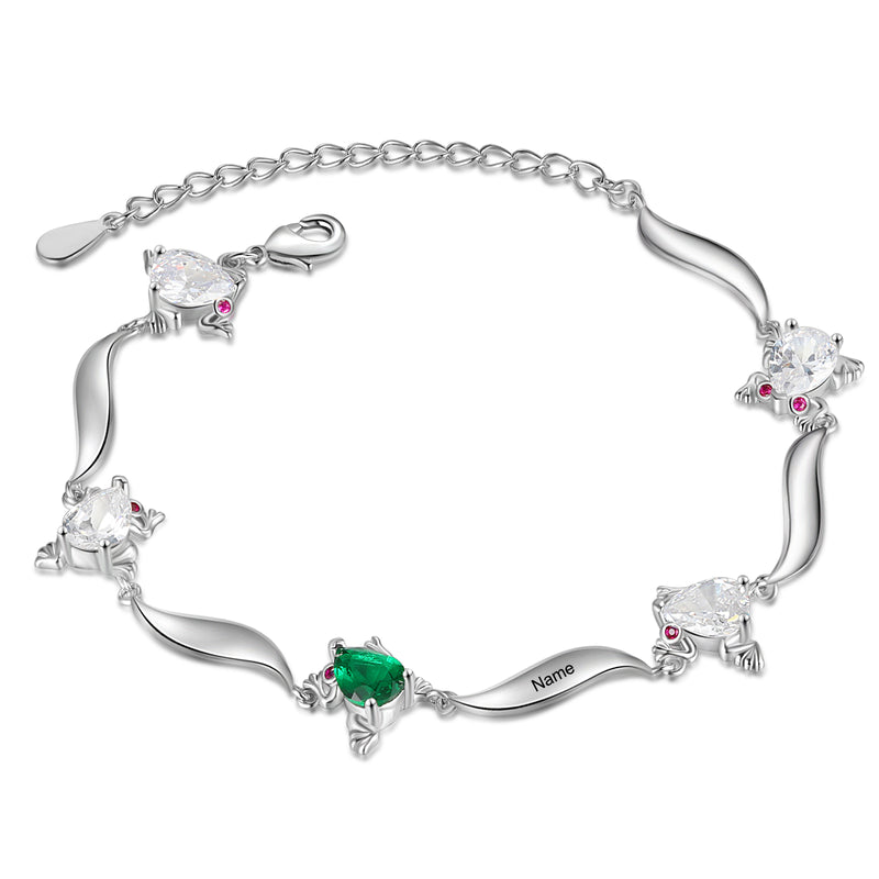 Custom Frog Bracelet