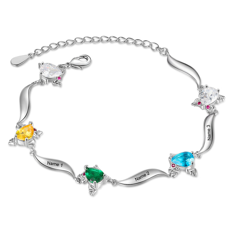 Custom Frog Bracelet