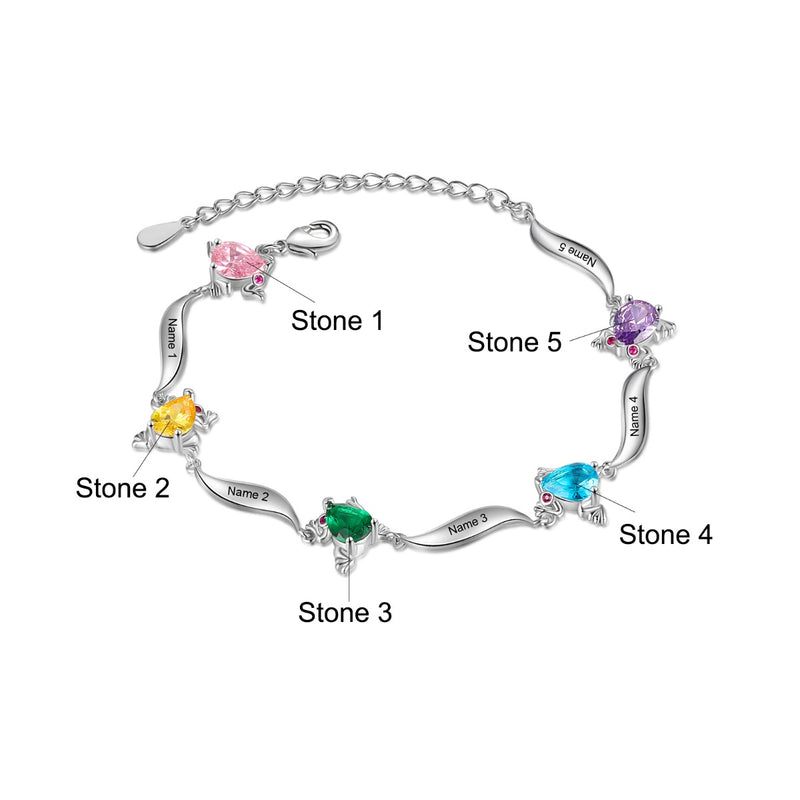 Custom Frog Bracelet