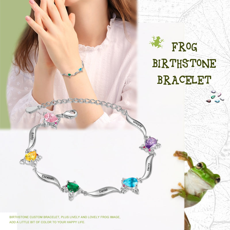 Custom Frog Bracelet