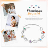 Custom Flamingo Bracelet