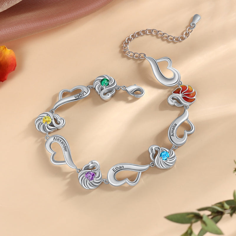 Custom Flamingo Bracelet