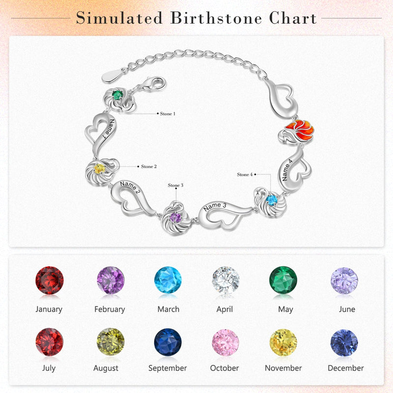 Custom Flamingo Bracelet